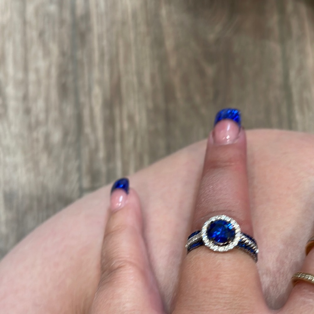 Sapphire Ring Set